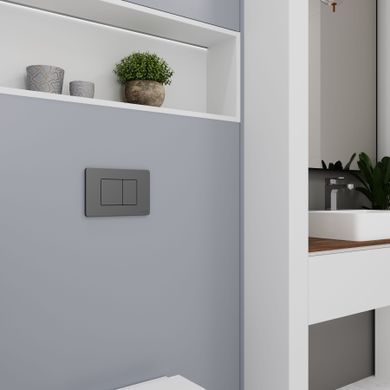 фотографія CUBE M панель змиву polished aluminum