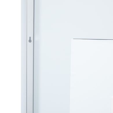 фото Зеркало Qtap Scorpio 800х600 с LED-подсветкой Touch, с антизапотеванием, с диммером, рег. темп. цвета (3000-6500K) Reverse QT14781003W
