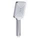 Лейка для ручного душа Qtap Rucni 245x95 мм прямоугольная QTRUC125CRM45779 Chrome/White