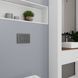 CUBE M панель змиву polished aluminum