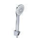 Смеситель для ванны Lidz Latwa 005 с поворотным изливом (c душевым гарнитуром) (k35) LDLAT005WHI45425 White