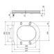 Qtap Сидіння для унітаза (Robin 490, Scorpio 490) 430x363x60 мм, White, з мікроліфтом, Slim Duroplast, MagLock QTSC179W48915