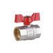 фотографія Кран кульовий Thermo Alliance Standart 1" ВР для води (метелик) SD602NW25PN40