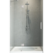 фото Двері у нішу розпашні KOER SR SD04-100x200-TR-01 прозоре скло EASY CLEAN 10мм хром (KR5386)