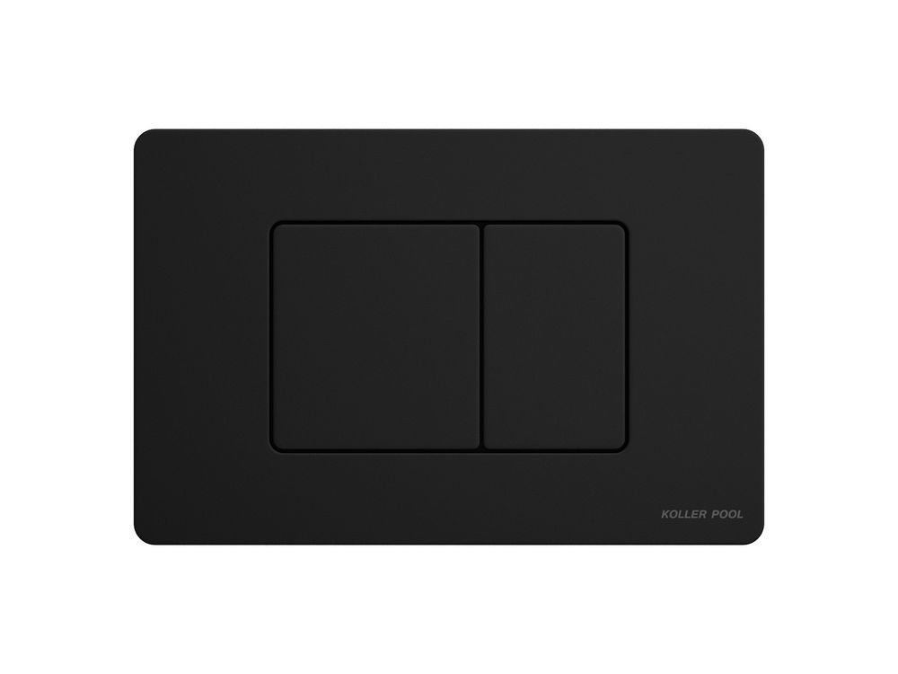 фотографія CUBE M панель змиву чорна black matt