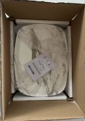 фото Раковина накладна Mixxus Premium BEVEL-0102 MARBLE 495х370х135mm (MP6519)