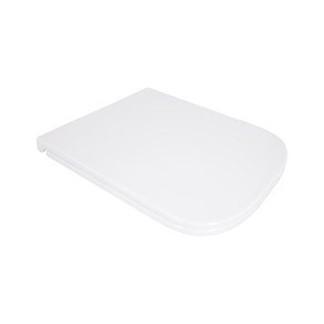 фото Сиденье для унитаза Qtap (Gemini 490) 428x344x37,5 мм, White, с микролифтом, Slim Duroplast, Quick Release QTSC179W49385