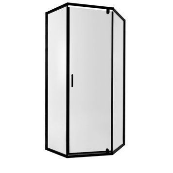 фото Душевая кабина Qtap Scorpio BLA10995-AC6 90х90 см, стекло Clear 6 мм, CalcLess, без поддона
