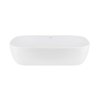 фото Раковина-чаша Qtap Robin 610x400x145 White с донным клапаном QT13112143PW