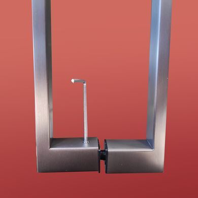 фото Двері у нішу розпашні KOER SR SD04-120x200-TR-07 прозоре скло EASY CLEAN 10мм графіт (KR5388)
