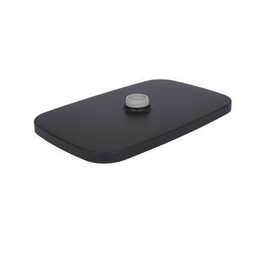 фотографія Потолочная лейка Qtap (34x190x290) для душевых систем Gemini Matt Black QTGEM34190290BLA50068