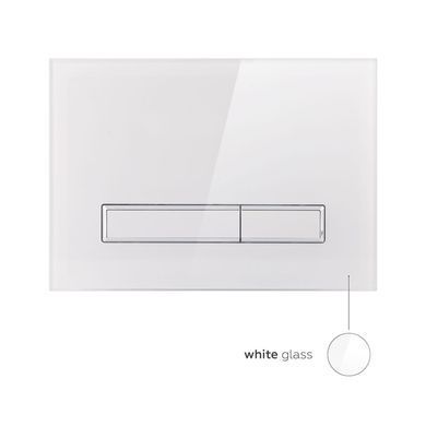 фотографія Панель смыва для унитаза Qtap Nest QT0111V1105GW