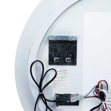 фотографія Дзеркало Qtap Scorpio R590 з LED-підсвічуванням Touch, з антизапотіванням, з димером, рег. темп. кольору (3000-6500K) QT14782001W