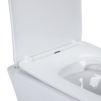 фотографія Унітаз підвісний Qtap Presto безобідковий з сідінням Soft-close QT24332615EW
