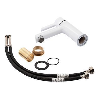 фото Смеситель для раковины Qtap Grand QTGRAWCR001F White