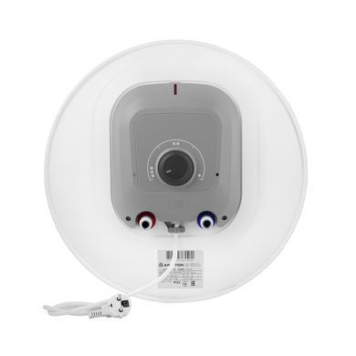 фотографія Електричний накопичувальний водонагрівач Ariston PRO1 R 100 V 1,5K PL DRY з сухим ТЕНом 3201452 - це втілення італійського майстерності і високих технологій в галузі обігріву води. З сухим нагрівальним елементом і механічним регулюванням температури, цей