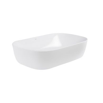 фото Раковина-чаша Qtap Robin 610x400x145 White с донным клапаном QT13112143PW