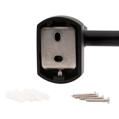 фото Держатель для полотенца Qtap Liberty двойной 600 мм QTLIBBLM1148 Black