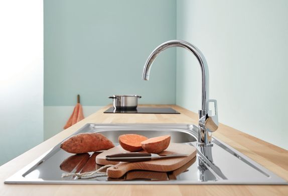 фото Змішувач для кухні Grohe BauLoop New (31232001)