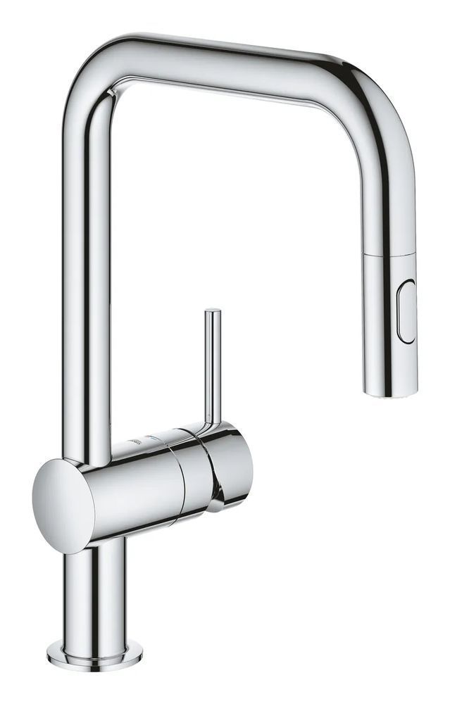 фото Смеситель для кухни с выдвижным изливом Grohe Minta (32322002)