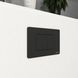 CUBE M панель змиву чорна black matt