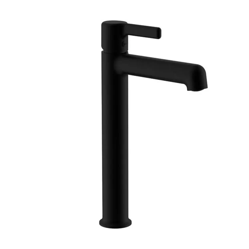 фото Змішувач для умивальника Haiba MarkUS 001 High Black (HB3972)