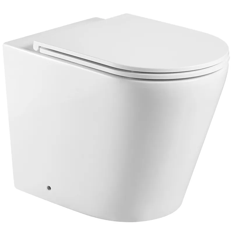 фото Унітаз підлоговий безбачковий MIXXUS PREMIUM BEVEL-0701-T1 580х365х430mm, система змиву TORNADO 1.0 (MP6597)