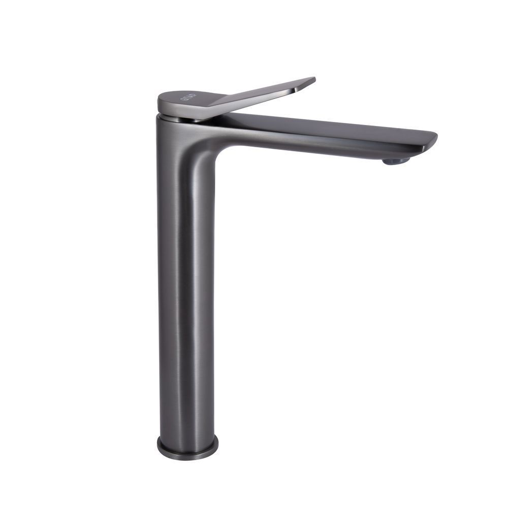 фото Смеситель для раковины Qtap Presto высокий QTPRE269GRP45582 Graphite