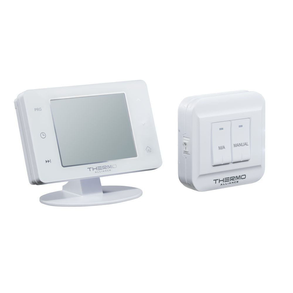 фотографія Тижневий програмований термостат Thermo Alliance ТА-2701RFWiFi радіокерований сенсорний з WiFi