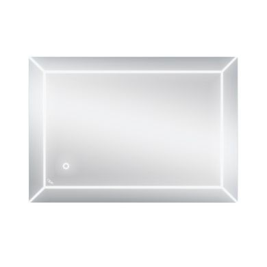 фото Зеркало Qtap Aries 700х500 с LED-подсветкой Touch, диммер, рег. яркости Reverse QT037816015070W