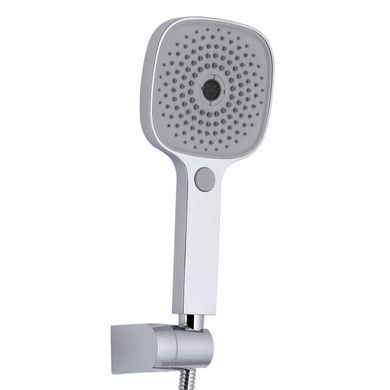 фотографія Змішувач для ванни Qtap Swan Eco з довгим поворотним виливом (з душовим гарнітуром) QTSWA2601CRM45533 Chrome