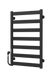 Рушникосушарка електрична Harmony П7 500х800 Deffi фарбована сталь (Чорний, JD04, Ліве підключення)