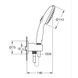 Душовий набір Grohe Tempesta 100, 2 режими (264062433)