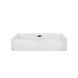 Раковина Qtap Nando LT 600х440х130 White с донным клапаном QT12112173W