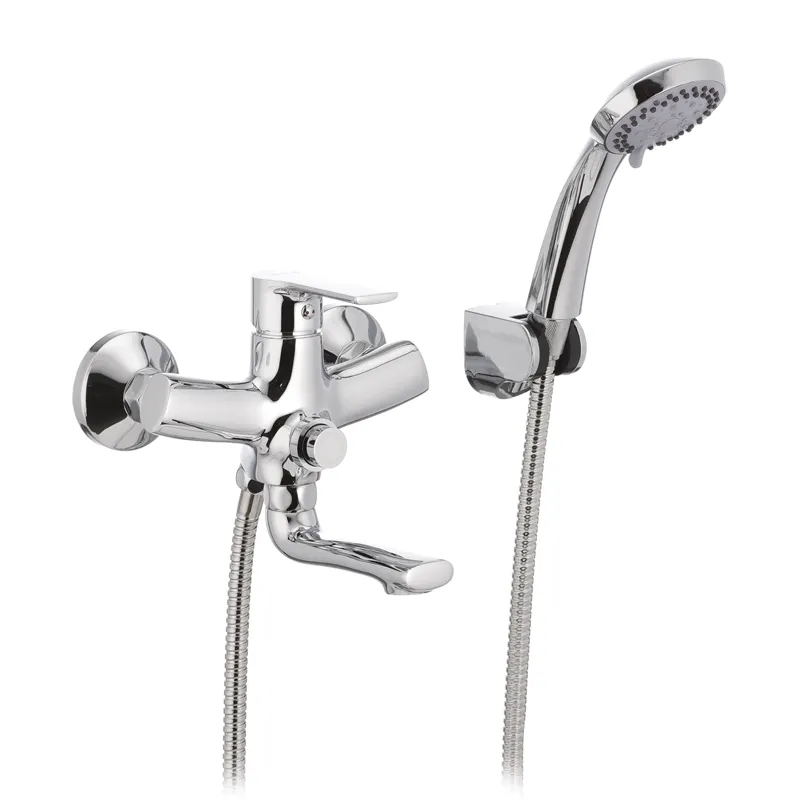 фото Змішувач для ванни Mixxus Premium PUSH Chr-009 (перекл. кнопкою) (MI1664)