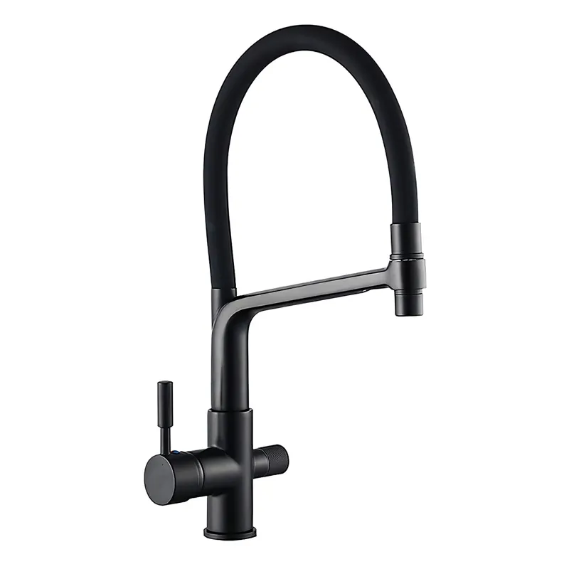 фото Кухонний змішувач на дві води MIXXUS PREMIUM BAROLO 021 (BLACK) (MI5927)