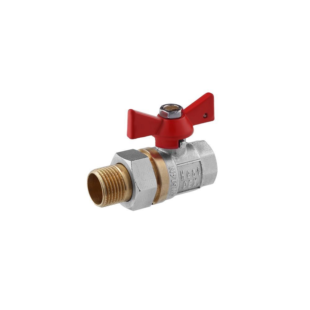 фото Кран-американка STA "Premium" 1/2" ВН PN40 бабочка, никелированный
