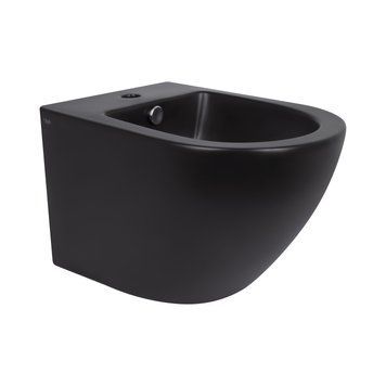 фотографія Біде підвісне Qtap Robin 495х370х325 Matt black QT1355046FMB
