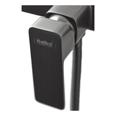 фотографія Змішувач для душу Haiba Kubus 003 Graphite (HB4004)