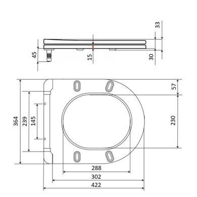 фото Сиденье для унитаза Qtap (Taurus 490) 422x360x30 мм, White, с микролифтом, Slim Duroplast, Quick Release QTSC179W49383