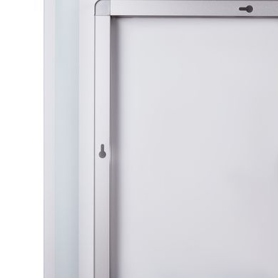 фотографія Дзеркало Qtap Stork 700х500 з LED-підсвічуванням Touch, димер, рег. яскравості Reverse QT15781403W