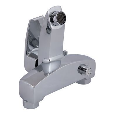 фото Смеситель для ванны Qtap Swan Eco (c душевым гарнитуром) QTSWA259CRM45534 Chrome