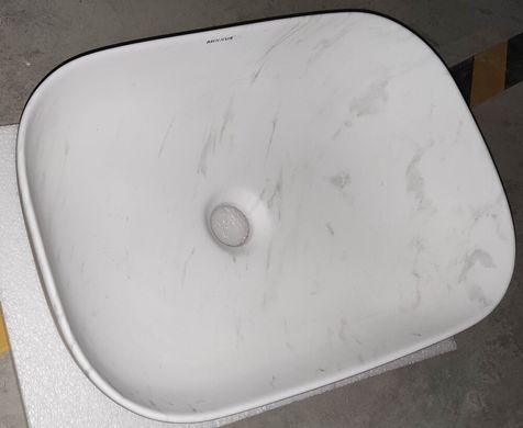 фото Раковина накладна Mixxus Premium DIVERSE-0112 MARBLE 455х325х135mm (MP6543)