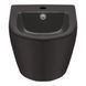 Биде подвесное Qtap Robin 495х370х325 Matt black QT1355046FMB
