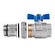 Кран шаровой "Американка" Icma Blue 1" с антипротечкой прямой №215
