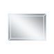Зеркало Qtap Aries 800х600 с LED-подсветкой Touch, диммер, рег. яркости Reverse QT037816016080W