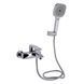 Смеситель для ванны Qtap Swan Eco (c душевым гарнитуром) QTSWA259CRM45534 Chrome