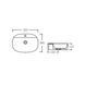 Раковина-чаша Qtap Scorpio 500x380x120 White QT14112202WN