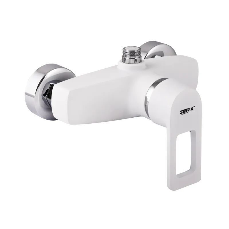 фотографія Змішувач для душа ZERIX Z2030-7 WHITE (ZX0358)