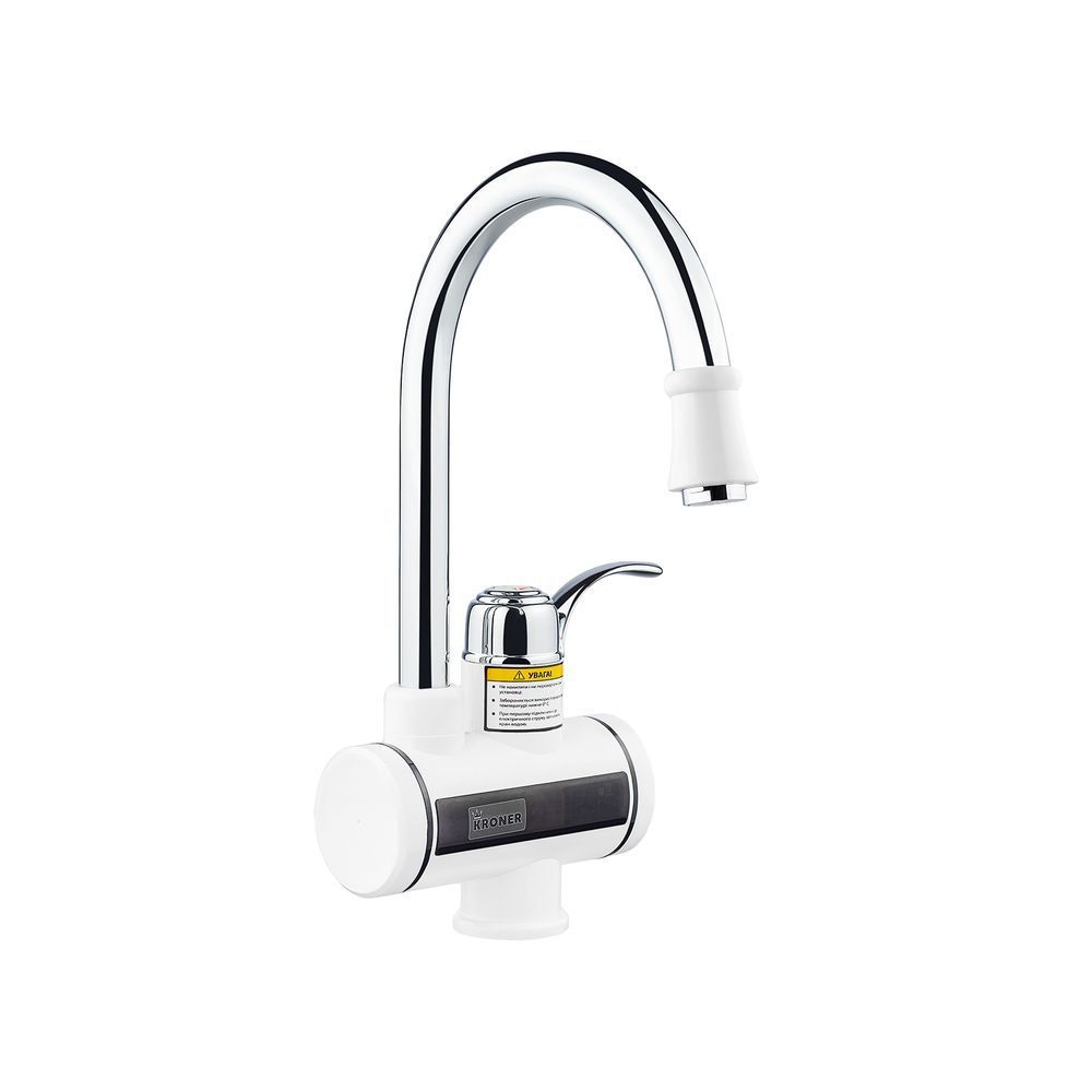 фото Проточный водонагреватель Kroner KRM Volt - CW091 с дисплеем